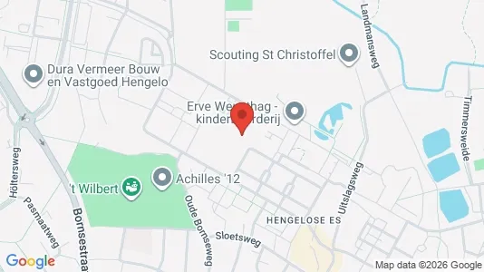 Apartments for rent i Hengelo - kort over placeringen