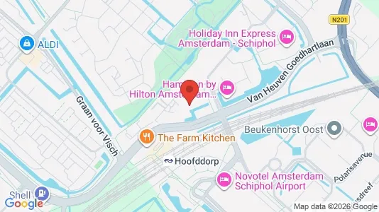Apartments for rent i Haarlemmermeer - kort over placeringen