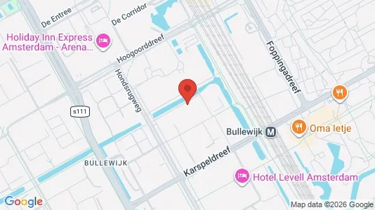 Apartments for rent i Amsterdam Amsterdam-Zuidoost - kort over placeringen