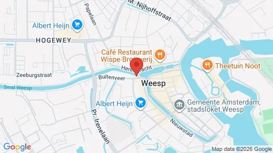 Apartments for rent i Weesp - kort over placeringen