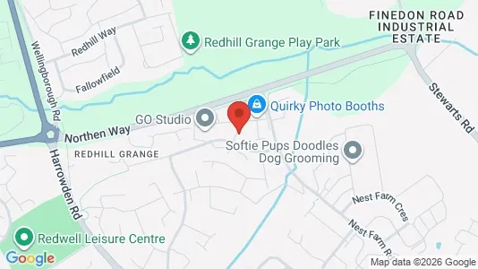 Apartments for rent i Wellingborough - Northamptonshire - kort over placeringen