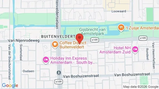Apartments for rent i Amsterdam Zuideramstel - kort over placeringen