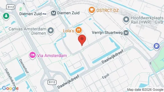 Apartments for rent i Diemen - kort over placeringen