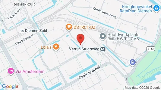 Apartments for rent i Diemen - kort over placeringen