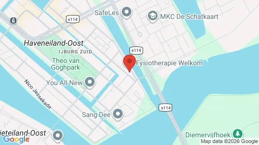 Apartments for rent i Amsterdam Zeeburg - kort over placeringen