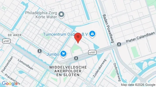 Apartments for rent i Amsterdam Osdorp - kort over placeringen