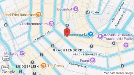 Apartments for rent i Amsterdam Centrum - kort over placeringen