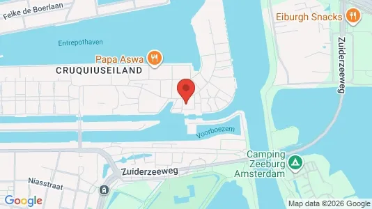 Apartments for rent i Amsterdam Zeeburg - kort over placeringen