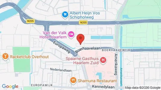 Apartments for rent i Haarlem - kort over placeringen