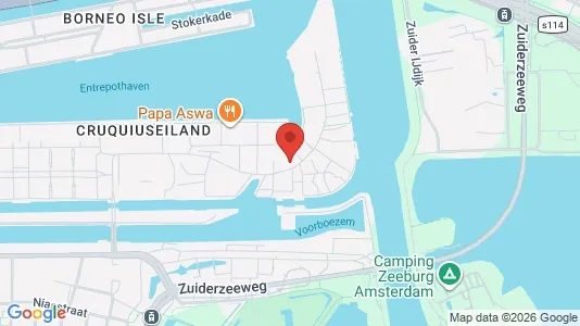 Apartments for rent i Amsterdam Zeeburg - kort over placeringen
