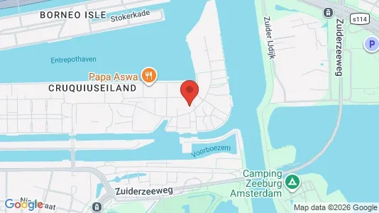 Apartments for rent i Amsterdam Zeeburg - kort over placeringen