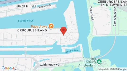 Apartments for rent i Amsterdam Zeeburg - kort over placeringen