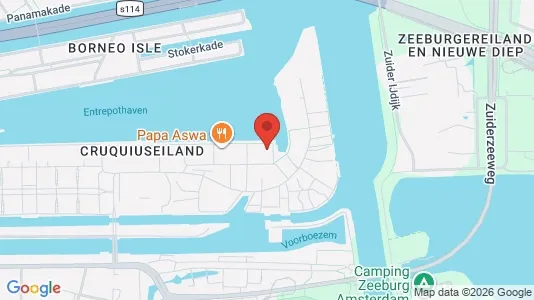 Apartments for rent i Amsterdam Zeeburg - kort over placeringen