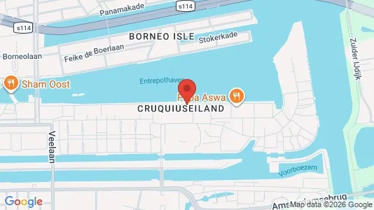 Apartments for rent i Amsterdam Zeeburg - kort over placeringen