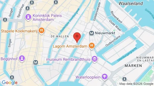 Apartments for rent i Amsterdam Centrum - kort over placeringen