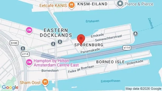 Apartments for rent i Amsterdam Zeeburg - kort over placeringen