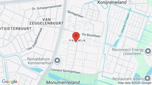 Apartments for rent i Haarlem - kort over placeringen