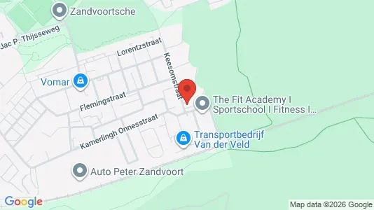 Apartments for rent i Zandvoort - kort over placeringen