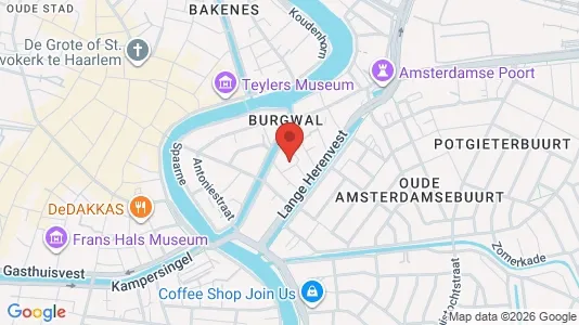 Apartments for rent i Haarlem - kort over placeringen