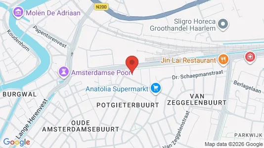 Apartments for rent i Haarlem - kort over placeringen