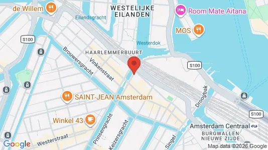 Apartments for rent i Amsterdam Centrum - kort over placeringen