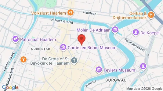 Apartments for rent i Haarlem - kort over placeringen