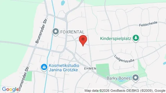 Apartments for rent i Wolfsburg - kort over placeringen