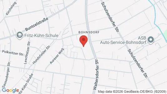 Apartments for rent i Berlin Treptow-Köpenick - kort over placeringen