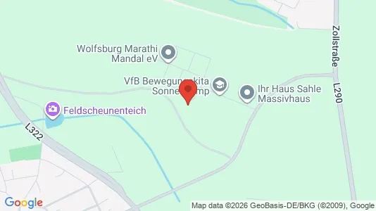 Apartments for rent i Wolfsburg - kort over placeringen