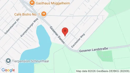 Apartments for rent i Berlin Treptow-Köpenick - kort over placeringen