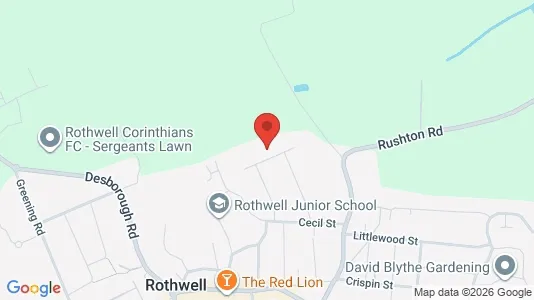 Apartments for rent i Kettering - Northamptonshire - kort over placeringen