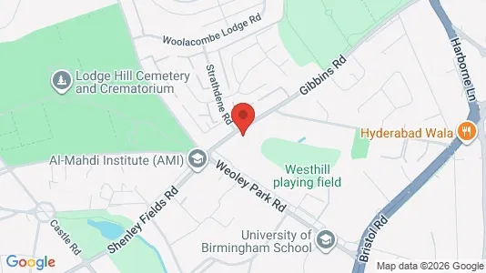 Apartments for rent i Birmingham - West Midlands - kort over placeringen