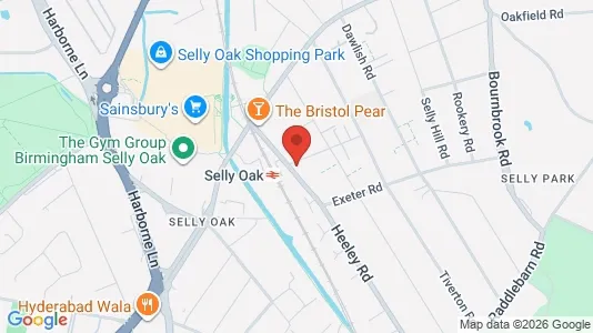 Apartments for rent i Birmingham - West Midlands - kort over placeringen