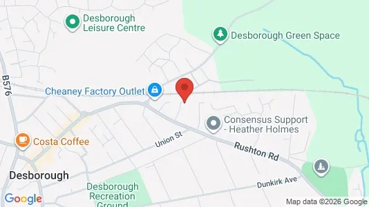 Apartments for rent i Kettering - Northamptonshire - kort over placeringen