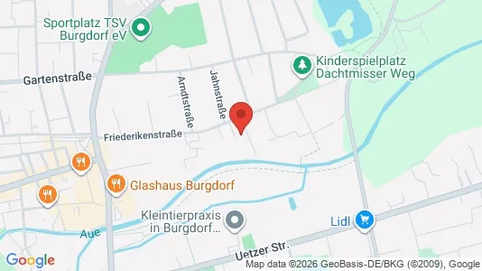 Apartments for rent i Hannover - kort over placeringen