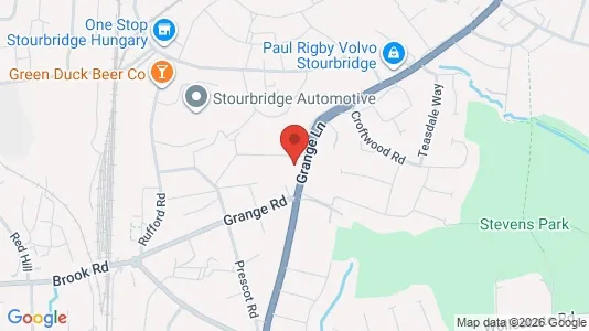 Apartments for rent i Stourbridge - West Midlands - kort over placeringen