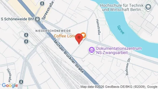 Apartments for rent i Berlin Treptow-Köpenick - kort over placeringen