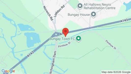 Apartments for rent i Bungay - Suffolk - kort over placeringen