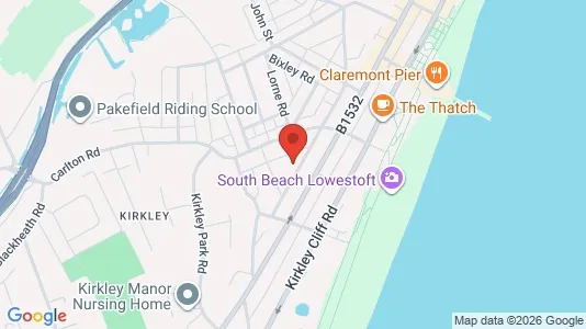 Apartments for rent i Lowestoft - Suffolk - kort over placeringen
