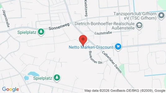 Apartments for rent i Gifhorn - kort over placeringen