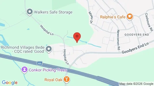 Apartments for rent i Bedworth - Warwickshire - kort over placeringen