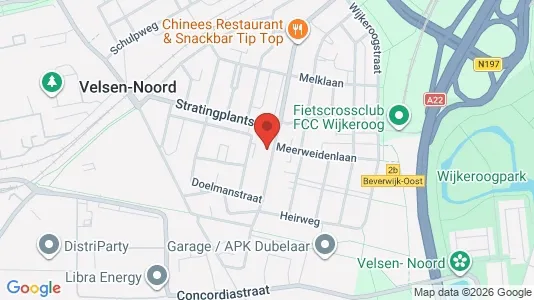 Apartments for rent i Velsen - kort over placeringen