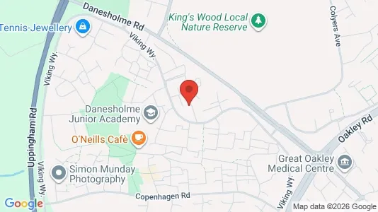 Apartments for rent i Corby - Northamptonshire - kort over placeringen