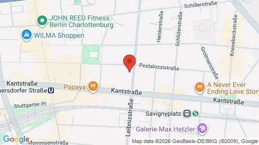 Apartments for rent i Berlin Charlottenburg-Wilmersdorf - kort over placeringen