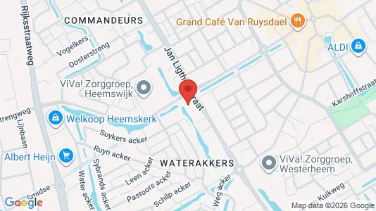 Apartments for rent i Heemskerk - kort over placeringen