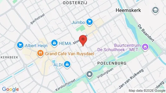 Apartments for rent i Heemskerk - kort over placeringen