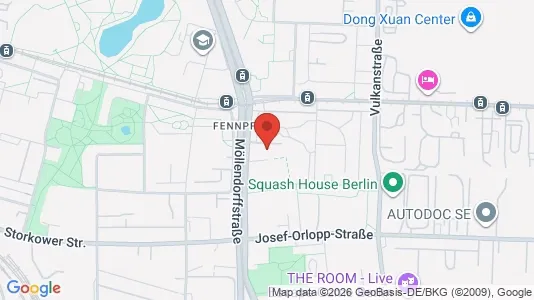 Apartments for rent i Berlin Lichtenberg - kort over placeringen