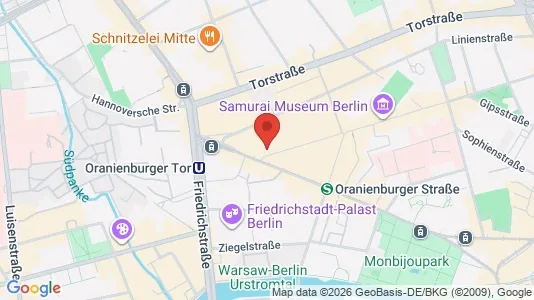 Apartments for rent i Berlin Charlottenburg-Wilmersdorf - kort over placeringen