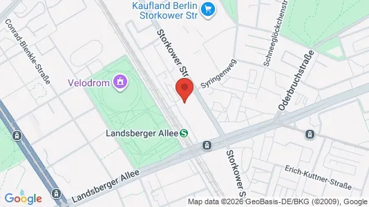 Apartments for rent i Berlin Pankow - kort over placeringen