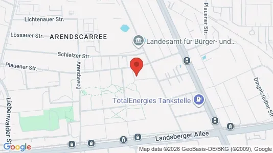 Apartments for rent i Berlin Lichtenberg - kort over placeringen